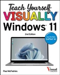 Cover: Teach Yourself VISUALLY Windows 11 - Wiley
