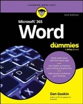 Cover: Microsoft 365 Word For Dummies - Wiley