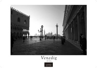 Abbildung von: Venedig schwarz-weiss Kalender 2026 - Wandkalender | Fotokalender Italien 42x55 cm - mit beeindruckenden Impresionen der Lagunenstadt - CASARES EDITION