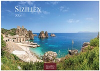 Abbildung von: Sizilien Kalender 2026 - Wandkalender | Fotokalender Italien 35x50 cm - . mit atemberaubenden Fotos von Sizilien, - CASARES EDITION