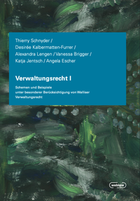 Abbildung von: Verwaltungsrecht I - Editions Weblaw