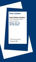 Cover: Paul Celans Golem - Vittorio Klostermann Verlag