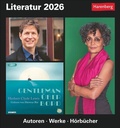 Cover: Literatur Tagesabrei&szlig;kalender 2026 - Kulturkalender - Autoren, Werke, H&ouml;rb&uuml;cher - Harenberg