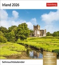 Cover: Irland Sehnsuchtskalender 2026 - Wochenkalender mit 53 Postkarten - Harenberg