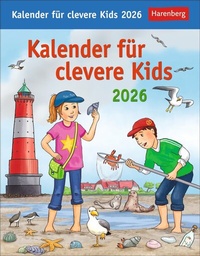 Abbildung von: Kalender für clevere Kids Tagesabreißkalender 2026 - Harenberg