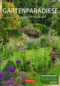 Cover: Gartenparadiese Wochenplaner 2026 - 53 stimmungsvolle Fotografien - Harenberg
