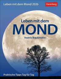 Abbildung von: Leben mit dem Mond Tagesabreißkalender 2026 - Praktische Tipps Tag für Tag - Harenberg