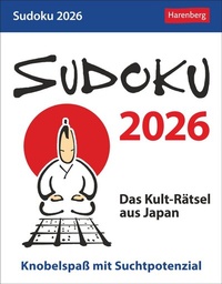 Abbildung von: Sudoku Tagesabreißkalender 2026 - Das Kult-Rätsel aus Japan - Harenberg