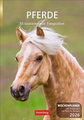 Cover: Pferde Wochenplaner 2026 - 53 faszinierende Fotografien - Harenberg