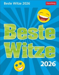 Abbildung von: Beste Witze Tagesabreißkalender 2026 - Harenberg