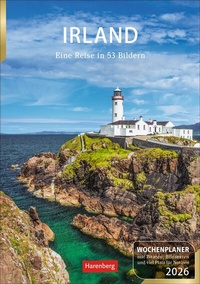 Abbildung von: Irland Wochenplaner 2026 - Eine Reise in 53 Bildern - Harenberg
