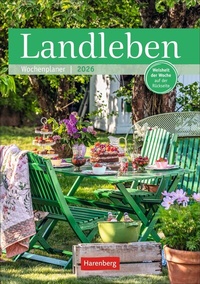 Abbildung von: Landleben Wochenplaner 2026 - 53 Blatt mit Weisheit der Woche auf der Rückseite - Harenberg