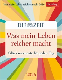 Abbildung von: Was mein Leben reicher macht Tagesabreißkalender 2026 - Glücksmomente für jeden Tag - Harenberg