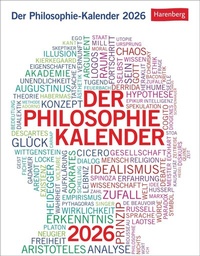 Abbildung von: Der Philosophie-Kalender Tagesabreißkalender 2026 - Harenberg