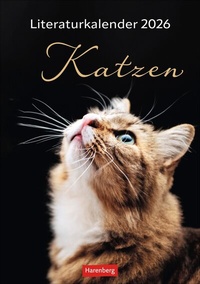 Abbildung von: Literaturkalender Katzen Wochen-Kulturkalender 2026 - Harenberg