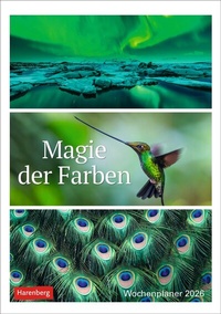 Abbildung von: Magie der Farben Wochenplaner 2026 - Harenberg