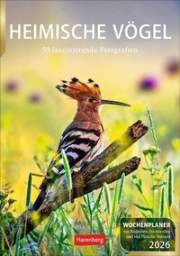 Abbildung von: Heimische Vögel Wochenplaner 2026 - 53 faszinierende Fotografien - Harenberg