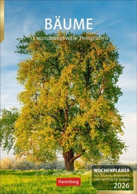 Abbildung von: Bäume Wochenplaner 2026 - 53 stimmungsvolle Fotografien - Harenberg