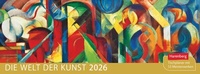 Abbildung von: Die Welt der Kunst Premium-Tischplaner 2026 - Wochenkalender mit 53 Meisterwerken - Harenberg