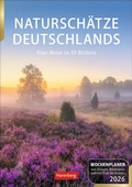 Cover: Natursch&auml;tze Deutschlands Wochenplaner 2026 - Eine Reise in 53 Bildern - Harenberg
