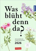 Cover: KOSMOS Was bl&uuml;ht denn da? Wochenplaner 2026 - Der Kalender zum KOSMOS-Naturf&uuml;hrer - Harenberg