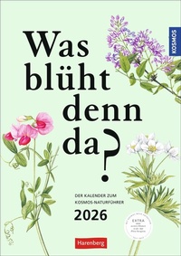 Abbildung von: KOSMOS Was blüht denn da? Wochenplaner 2026 - Der Kalender zum KOSMOS-Naturführer - Harenberg