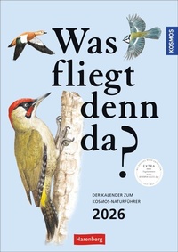 Abbildung von: KOSMOS Was fliegt denn da? Wochenplaner 2026 - Der Kalender zum KOSMOS-Naturführer - Harenberg