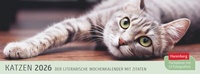 Abbildung von: Katzen Premium-Tischplaner 2026 - Der literarische Wochenkalender mit Zitaten - Harenberg