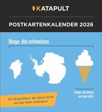 Abbildung von: Katapult Postkartenkalender 2026 - 53 Infografiken, die deine Sicht auf die Welt verändern - Harenberg