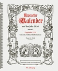 Cover: Appenzeller Kalender 2026 - Appenzeller