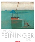 Cover: Lyonel Feininger Kalender 2026 - Weingarten