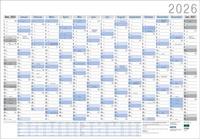 Abbildung von: Wandplaner Neutral 2026 - Weingarten