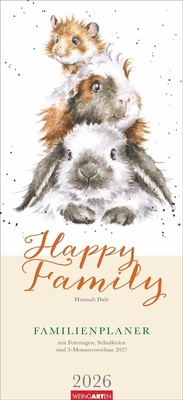 Abbildung von: Happy Family Familienplaner 2026 - Weingarten