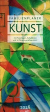Cover: Kunst Familienplaner 2026 - Weingarten