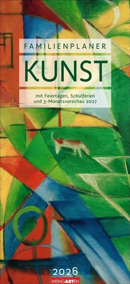Abbildung von: Kunst Familienplaner 2026 - Weingarten