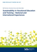 Cover: Sustainability in Vocational Education and Training - National and International Experiences - Verlag Barbara Budrich