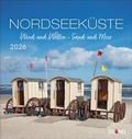 Abbildung von: Nordseeküste Postkartenkalender 2026 - Wind und Wellen - Sand und Meer - Eiland