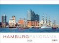 Abbildung von: Hamburg Panorama Postkartenkalender 2026 - Eiland