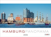 Abbildung von: Hamburg Panorama Postkartenkalender 2026 - Eiland