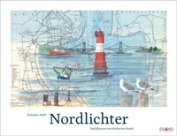 Abbildung von: Nordlichter - See(h)karten Kalender 2026 - Eiland