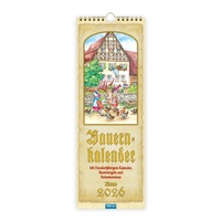 Abbildung von: Trötsch Maxi-Streifenkalender Bauernkalender 2026 mit Hundertjährigem Kalender, Bauernregeln und Ferienterminen - Trötsch Verlag GmbH & Co. KG