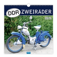 Abbildung von: Trötsch Technikkalender DDR-Zweiräder 2026 - Trötsch Verlag GmbH & Co. KG