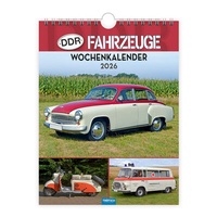 Abbildung von: Trötsch Wochenkalender zum Hängen DDR-Fahrzeuge 2026 - Trötsch Verlag GmbH & Co. KG