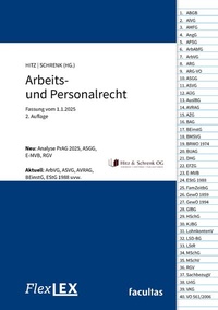 Abbildung von: FlexLex Arbeits- und Personalrecht - facultas / FlexLex