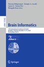 Cover: Brain Informatics - Springer