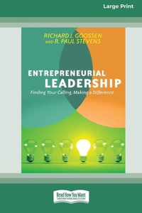 Enlarge image Cover: Entrepreneurial Leadership - ReadHowYouWant