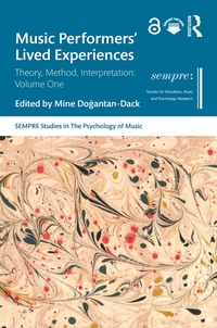 Abbildung von: Music Performers' Lived Experiences - Routledge