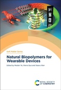 Cover: Natural Biopolymers for Wearable Devices - Royal Society of Chemistry