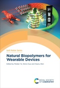 Cover: Natural Biopolymers for Wearable Devices - Royal Society of Chemistry