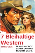 Cover: 7 Bleihaltige Western Januar 2025 - Alfredbooks